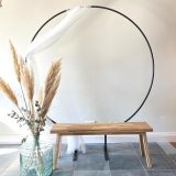 Houten loveseat - Afbeelding 4
