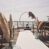 Ronde stalen backdrop - zwart - Afbeelding 5