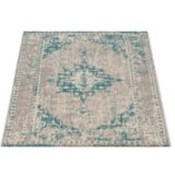 Vloerkleed lichte tinten - blauw/groen/grijs/beige - Afbeelding 2