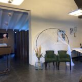 Ronde stalen backdrop - zwart - Afbeelding 6
