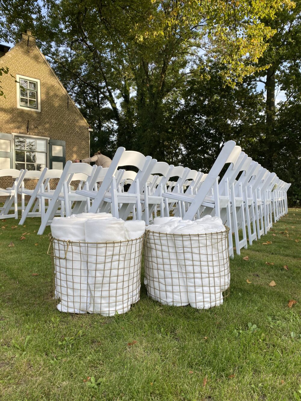 Witte fleecedekens 15 stuks (30 stuks beschikbaar)