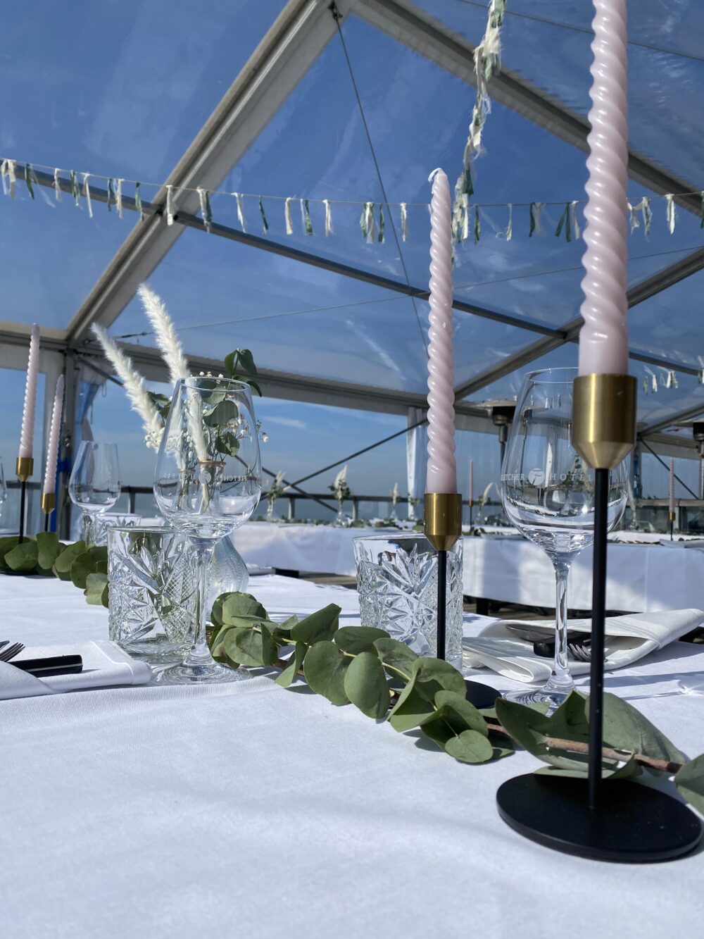 Kandelaren 20 stuks Zwart met goud