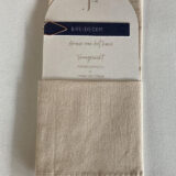 Beige servetten - linnen look per 30 stuks te huur (60 beschikbaar) - Afbeelding 3