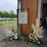 Wit welkomstbord met stalen frame - Afbeelding 15