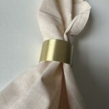 Gouden ringen voor servetten (90 stuks beschikbaar) - Afbeelding 5