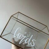 Glazen enveloppendoos - vorm huis - Afbeelding 7