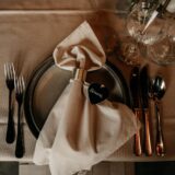 Beige servetten - linnen look per 30 stuks te huur (60 beschikbaar) - Afbeelding 5