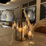 Gouden hexagonale windlichten per 15 stuks te huur (30 beschikbaar) - Afbeelding 9